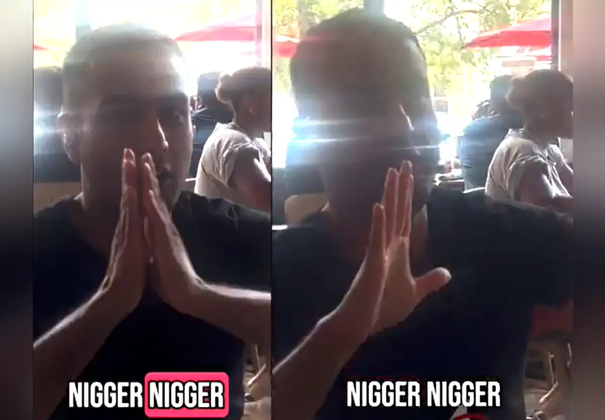 Man Sparks Outrage After Using Racial Slur In Viral Video