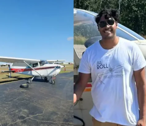 Mid-Air Collision Claims Indian Student Pilot's Life