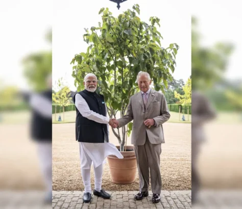 Modi - King Charles Discuss Climate Change