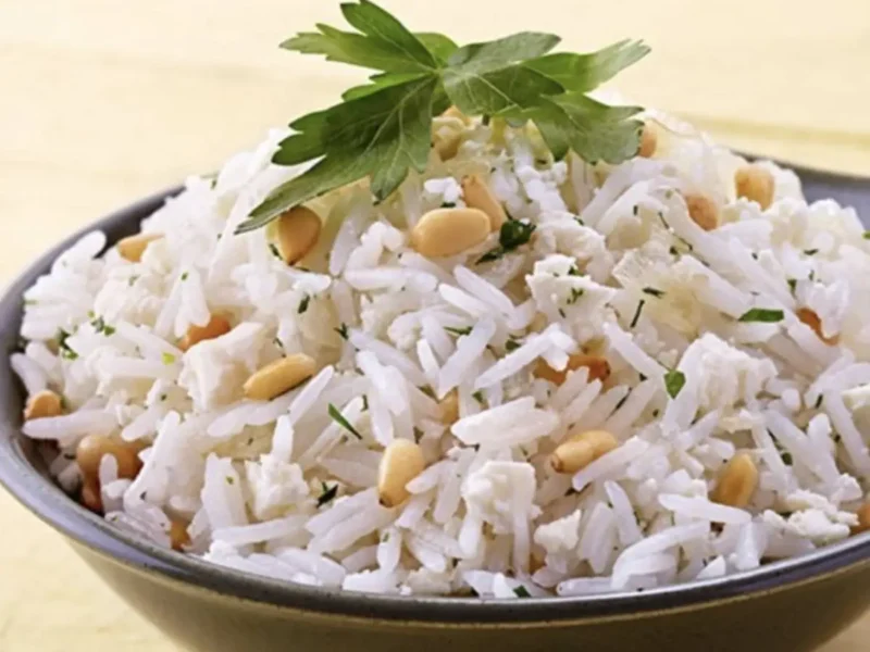 Pine Nut Feta Rice