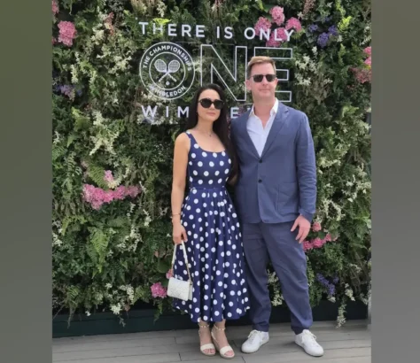 Preity Zinta Chills With ‘Pati Parmeshwar’ Gene At Wimbledon