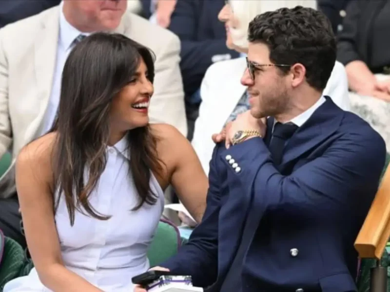 Priyanka Chopra, Nick Jonas Spotted At Wimbledon