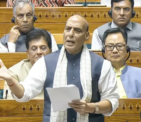 Rajnath Tells Parliament India Ended Conflict On Its Own Terms