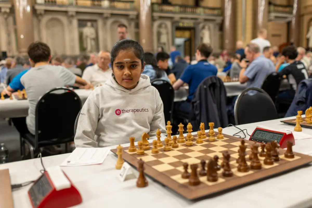 10-Year-Old Bodhana Sivanandan Stuns Chess Grandmaster