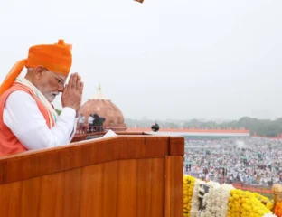 For The History Books: Modi Delivers Longest-Ever I-Day Speech