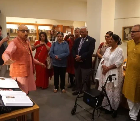 Irvine Temple Donates The Monumental ‘Encyclopedia of Hinduism’ To Chapman Univ