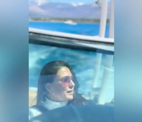 Mini Mathur And Kabir Khan Chill With Son In Lake Tahoe