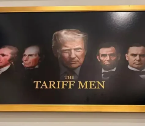 New White House Art Features, Of Course, More Of Donald Trump