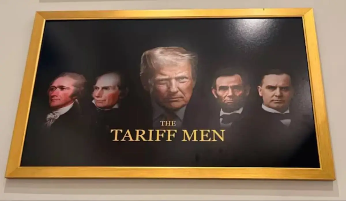 New White House Art Features, Of Course, More Of Donald Trump