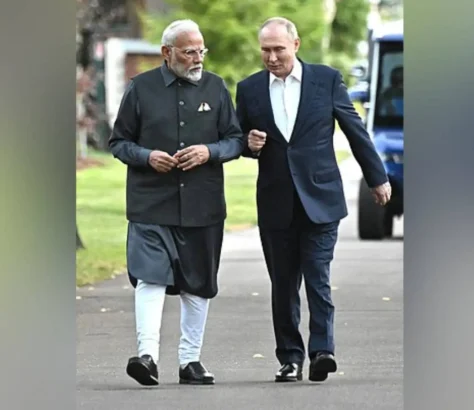 Putin Dials Modi To Discuss Meeting With Trump In Alaska