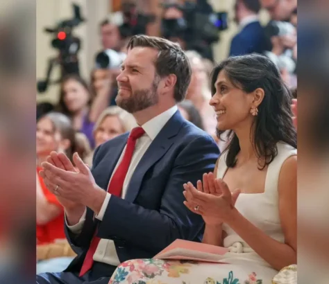 Usha Vance, Bobby Mukkamala Pitch For Books Over Phones