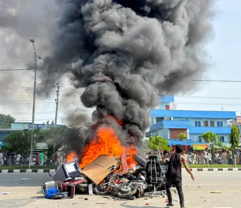 Former Nepal PM’s Wife Flown To India For Treatment After Protest Injuries