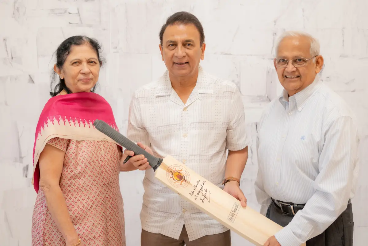 Gavaskar Urges Youth To Give Back At Philanthropy Event In Orange, CA