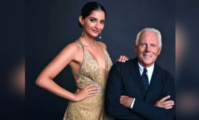 Giorgio Armani Passes, Fashionista Sonam Kapoor Mourns