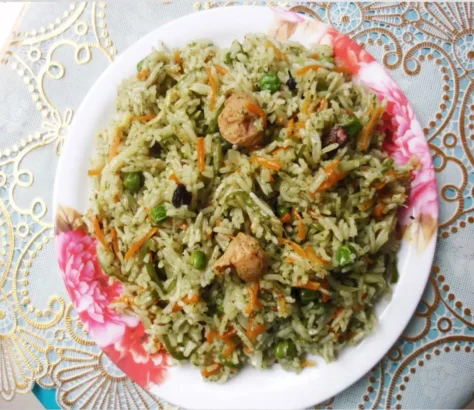 Green Pulao