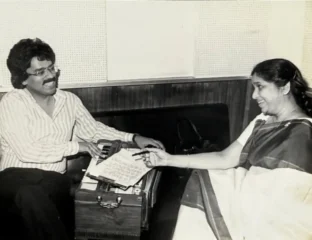 Hariharan Posts Rare Monochromatic Photos With Asha Bhosle