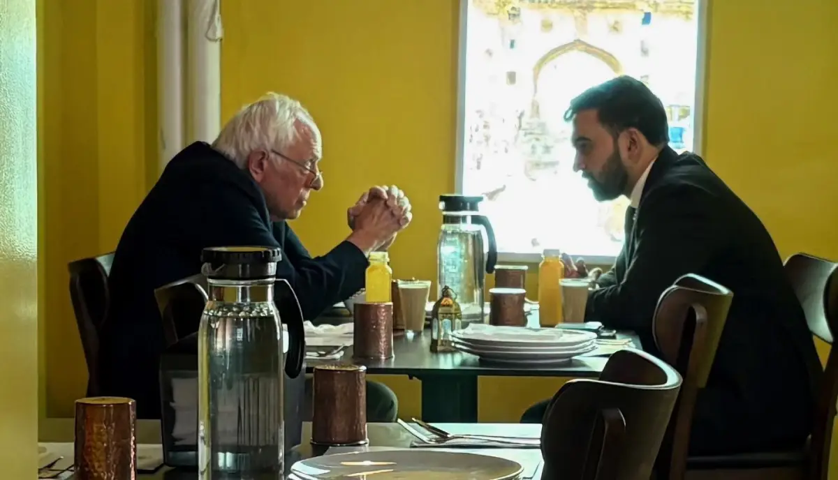 Mamdani-Sanders Share Hyderabadi Meal As Mayor’s Race Rolls To Final Stretch