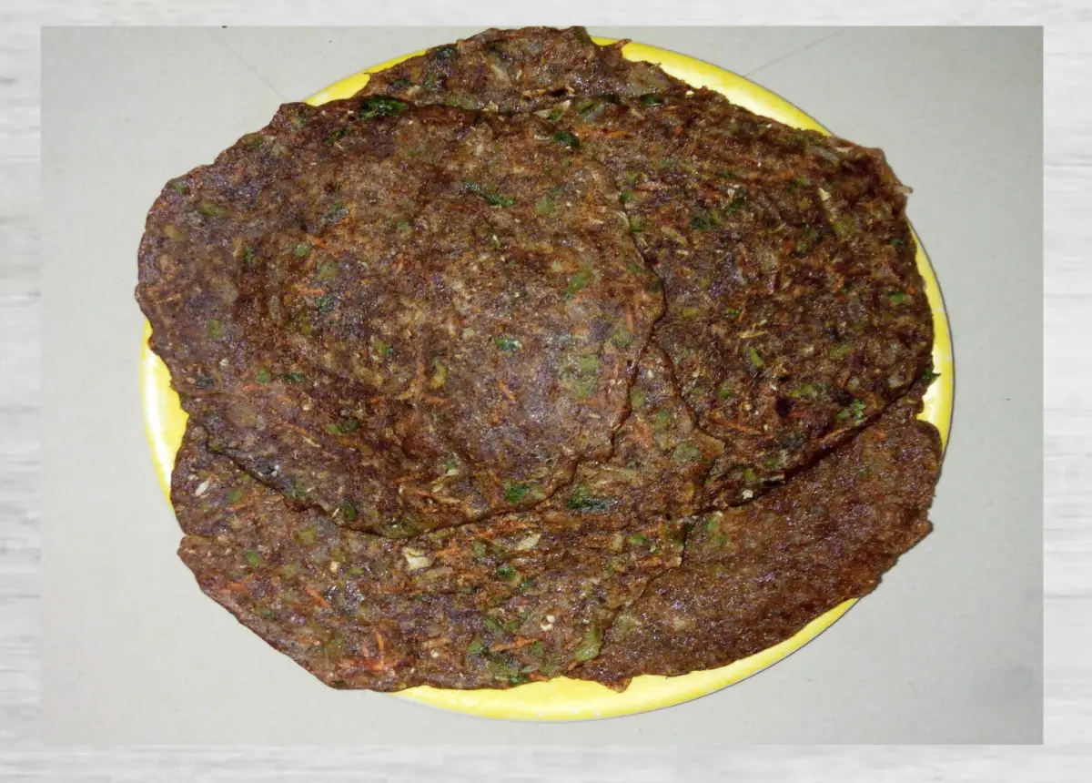 Vegetable Ragi Chilla