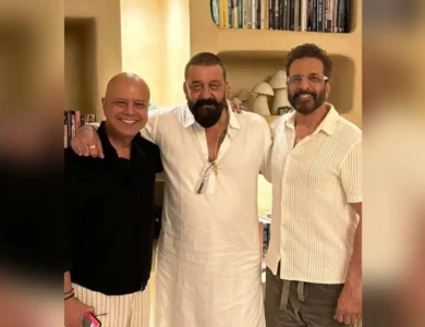 A Classic Trio: Jaaferi Brothers And Sanjay Dutt Share A Moment