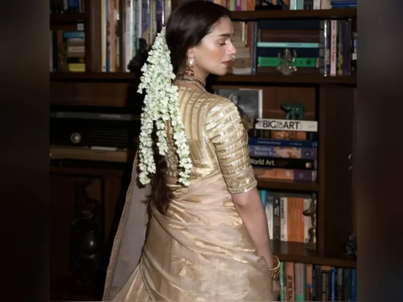 Aditi Rao Hydari Pays Tribute To Her Royal Lineage With Wanaparthy Sari