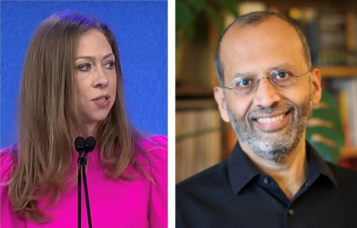 Deepak Bhargava Calls For Rebuilding Civic Life At CGI Panel With Chelsea Clinton
