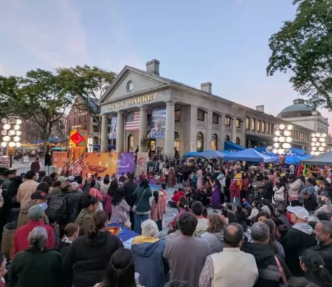 Downtown Boston Lights Up With Grand Diwali Celebration