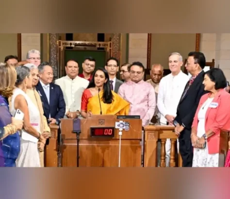 Los Angeles City Hall Reverberates With The Colors And Sounds Of Diwali