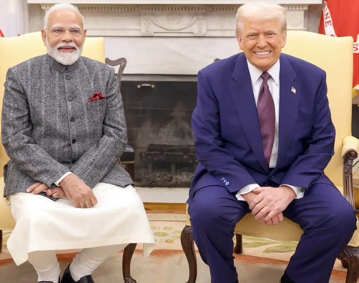 'Mr Prime Minister, You Are Great,' Writes Trump On Photo With Modi