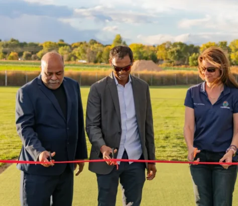 Shivnarine Chanderpaul Inaugurates New Cricket Ground In Colorado