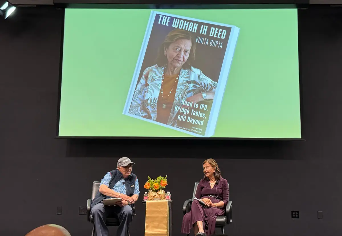 Trailblazer Vinita Gupta’s Memoir Highlights Innovation, Resilience, Reinvention