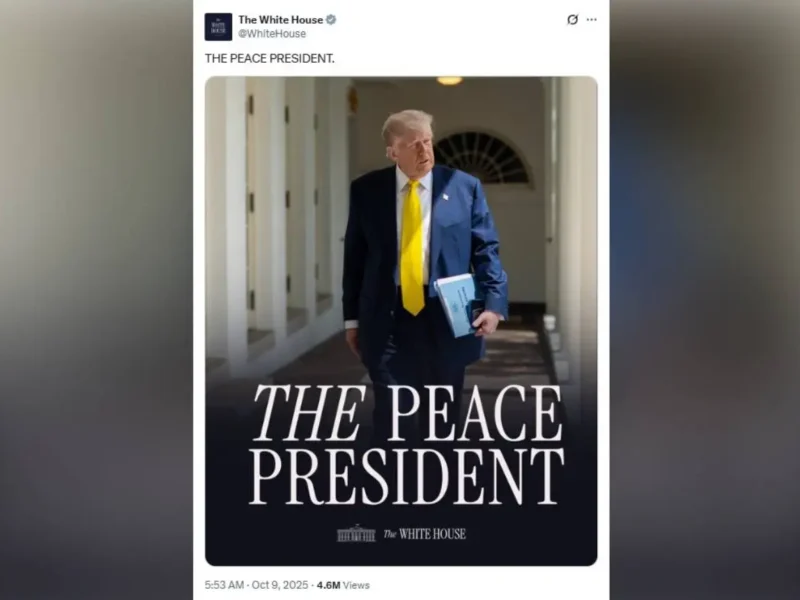 White House Continues To Tout “The Peace President”