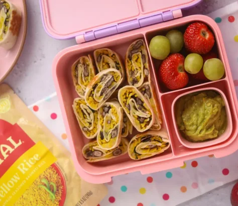 Yellow Rice Roll- Up