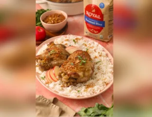 Cider Braised Turkey & Rice