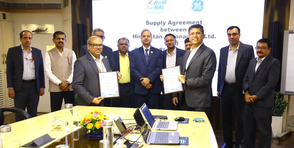 Hindustan Aeronautics Signs Pact With General Electric For 113 Jet Engines