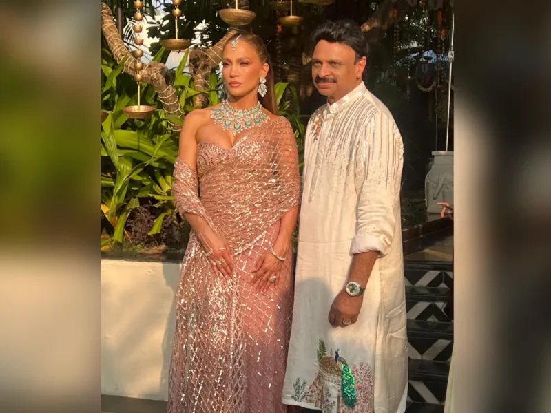 JLo Attends Mantena Wedding In Udaipur In A Lehenga