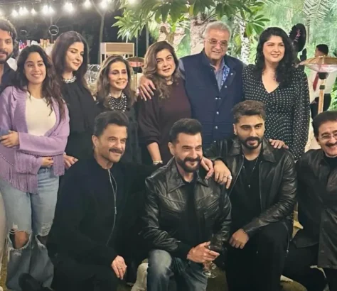 Janhvi - Shikhar Draw Attention At Boney Kapoor’s Celebrations