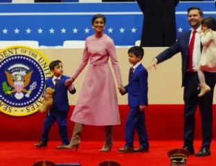 No Divorce, Usha Vance Does Dishes And Forgot To Wear Wedding Ring