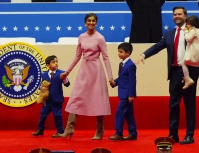 No Divorce, Usha Vance Does Dishes And Forgot To Wear Wedding Ring