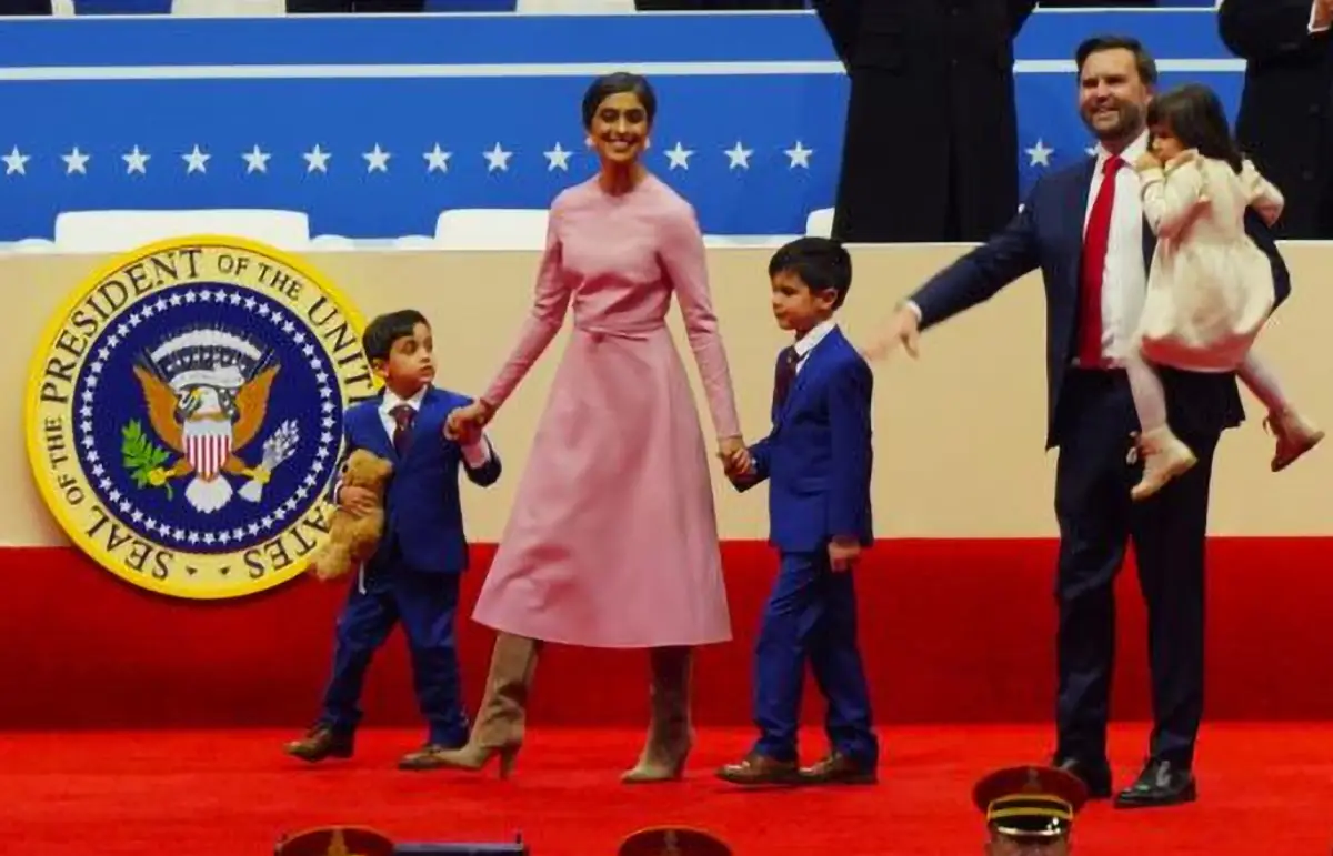 No Divorce, Usha Vance Does Dishes And Forgot To Wear Wedding Ring