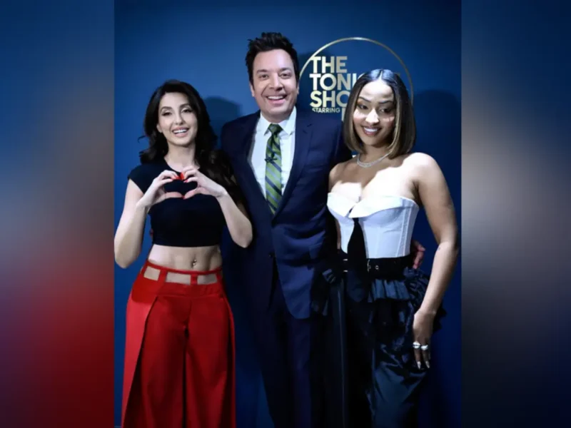 Nora Fatehi Performs On Jimmy Fallon’s Tonight Show