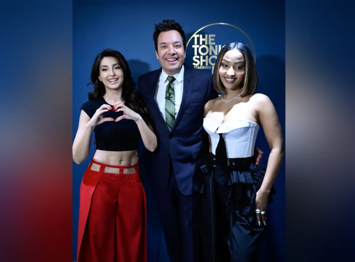 Nora Fatehi Performs On Jimmy Fallon’s Tonight Show