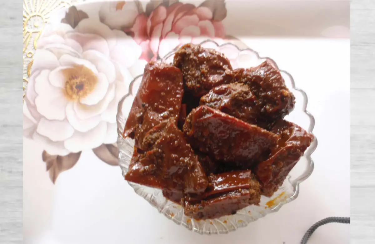 Stuffed Red Chilies Pickle