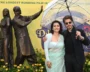 DDLJ Romance: SRK And Kajol Unveil Raj–Simran Statue In London