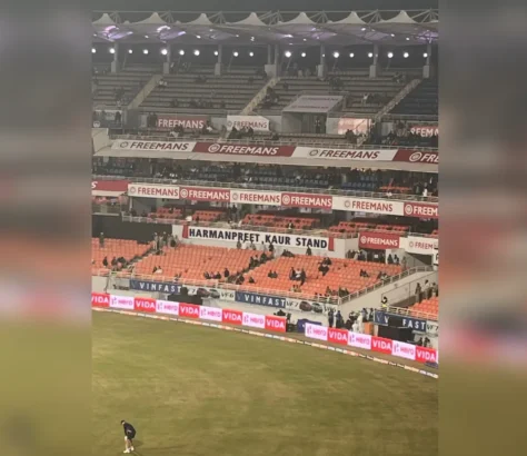 Emotional Day For Harmanpreet As Cricket Stand Gets Named After Her