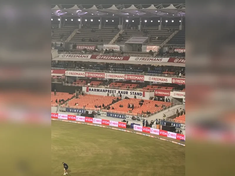 Emotional Day For Harmanpreet As Cricket Stand Gets Named After Her