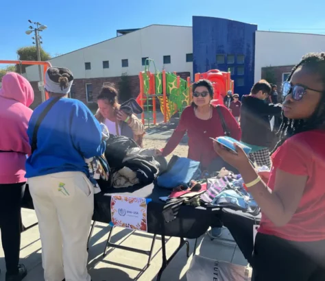 Hundreds Receive Warmth And Hope At Long Beach Clothing And Blanket Drive