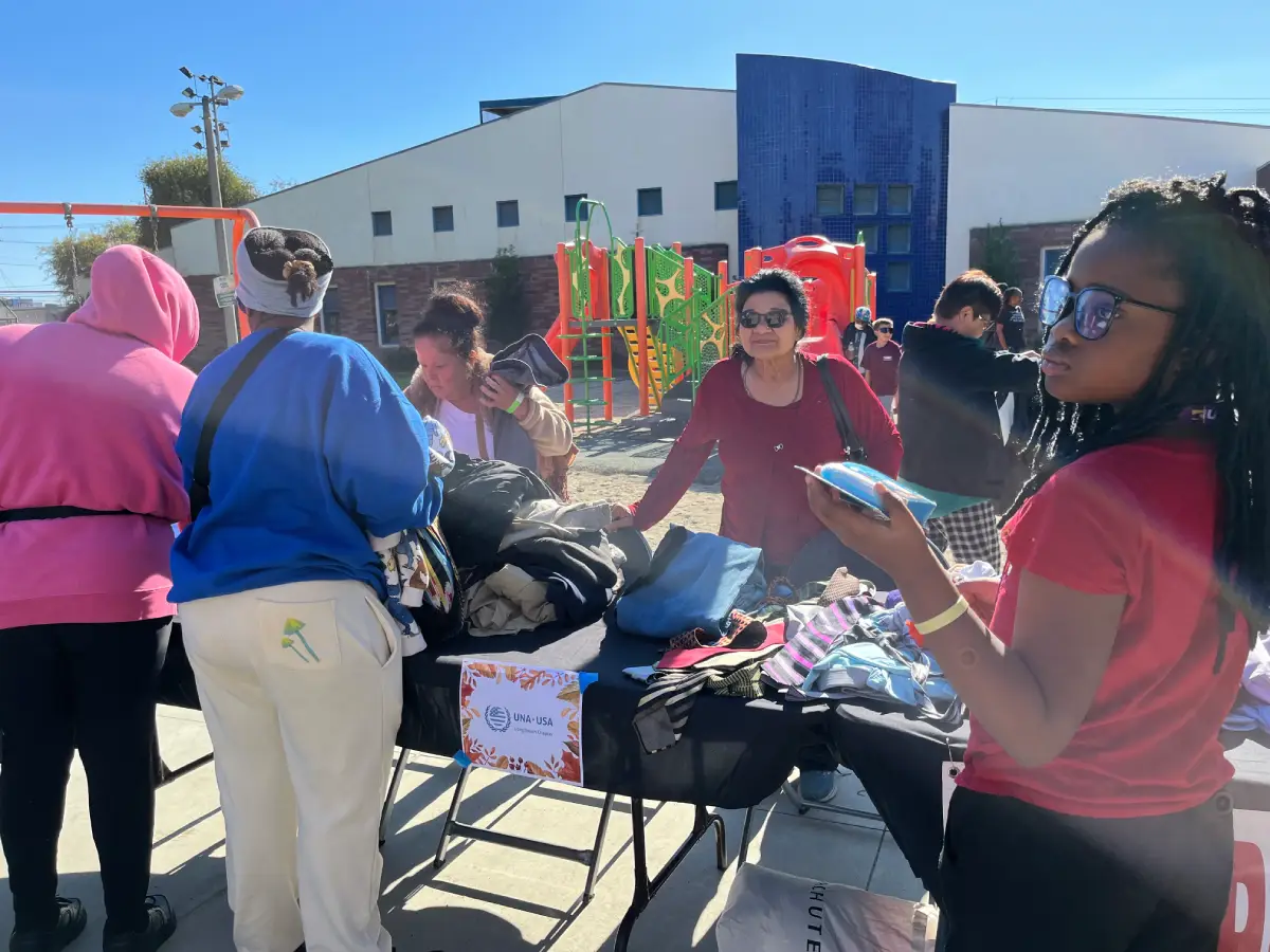 Hundreds Receive Warmth And Hope At Long Beach Clothing And Blanket Drive