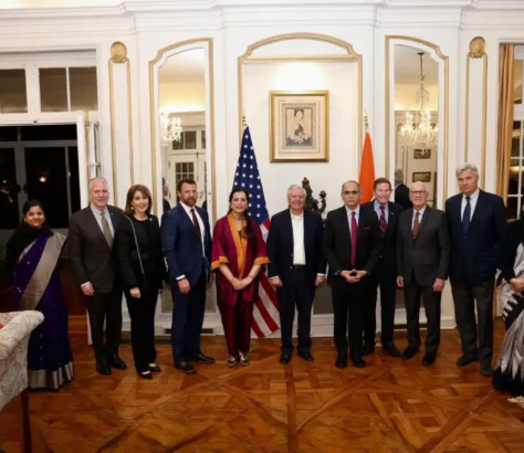 Kwatra Talks Defense, Energy, Trade, With US Senators