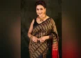 Madhuri Dixit's Timeless Grace in Sonepuri Silk