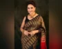 Madhuri Dixit's Timeless Grace in Sonepuri Silk